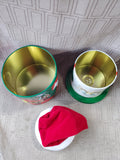 Santa Stacking Cookie Tin