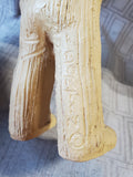 Signed Lee Bortin Boy with Crossed Arms Sculpture