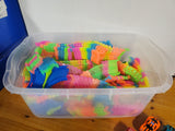 Bin of Magic Track Toy Tracks with 6 Cars
