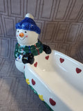 Earthenware Christmas Cracker Dish