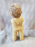 Signed Lee Bortin Boy with Crossed Arms Sculpture