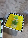 2 Piece MSC Ceramic Dish Lot