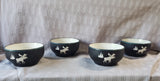 Set of 4 Bass Pro Shop Moose Silhouette Soup Bowls