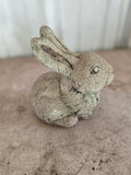 Medium Cement Bunny Garden Statue