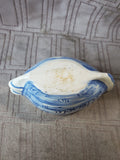 Albisola Blue and White Ceramic Trinket Dish