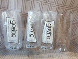 Set of 4 Govino Shatter Proof 8 Oz Go Anywhere Champagne Flutes APPEARS UNUSED