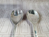 Gerity Silverplate Petite Salad Set