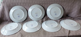 Set of 7 Williams-Sonoma Plymouth Turkey Salad Plates