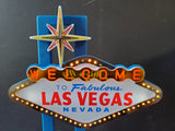 The Welcome to Las Vegas Tabletop Light Up Sign WORKS