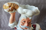 Ceramic Santa Chef Pitcher