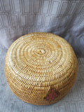 Vintage Native American Folk Art Woven Basket