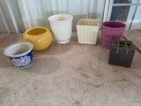 Lot of Small Planter Pots