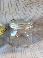 Lot of 3 Canning Jars