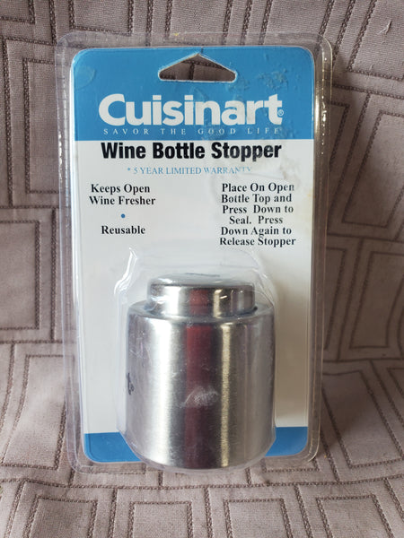 Cuisinart Wine Bottle Stopper UNOPENED
