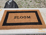 Coir Fiber Heavy Duty "Bloom" Door Mat