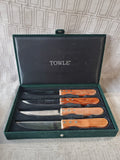 Set of 4 Towle Silversmiths Steak Knives