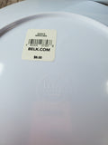 Set of 4 Americana Plastic Dinner Plates