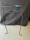 Black Metal Plant Stand (two available, priced separately)