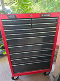 Husky Rolling Tool Cabinet, 9-Drawer
