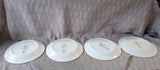 Set of 4 Pier 1 Christmas Moose Salad Plates
