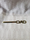Brass "Dad" Letter Opener