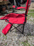 Red Dick'sFolding Armchair w/Carry Bag