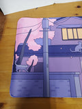 Machi Purple Night Scene Desk Mat UNUSED