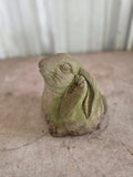 Cement Chubby Bunny Garden Statue