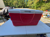 Red Coleman Ice Chest