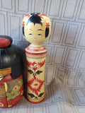 Lot of 3 Asian Inspired Kokeshi Dolls (B)