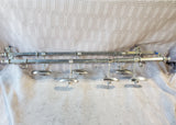 Pair of Metal Wall Mount Coat/Hat Racks