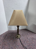 Petite Bronze and Gold Tone Lamp