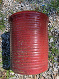 Red Glazed Terracotta Planter Pot