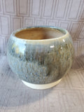 Signed Glazed Pottery Vase