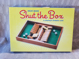 Solid Wood Shut the Box Strategic Numbers Game
