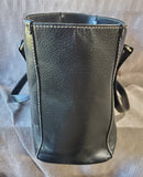 Kate Spade Black Leather Tote Bag