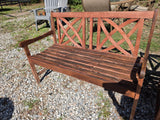 Wooden Outdoor Bench (B)