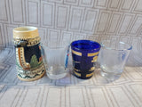 (A) 4 Piece Lot of Shot Glasses