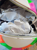 Betsey Johnson Multicolored Beach Ball Crossbody Bag