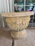 Faux Concrete Fiberglass Planter