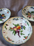 Set of 4 Mottahedeh Colonial Williamsburg Restoration "Duke of Gloucester" Coupe Cereal Bowls