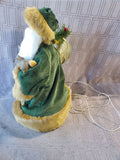 Lighted Santa Tree Topper WORKS