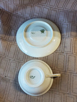 (B) Vista Alegre Portugal Teacup and Saucer Set