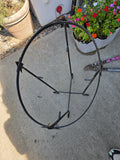 Oval Metal Planter Stand
