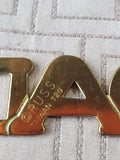 Brass "Dad" Letter Opener