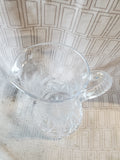 Heavy Clear Glass Pitcher