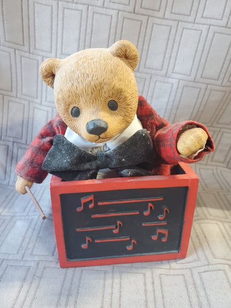 Dept 56 "Tillie Bear" Music Box WORKS