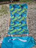 Mainstays Soft Arm Low Beach Chair w/ Carry Bag (two available, priced separately)