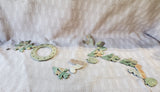 Ceramic Leaf, Acorn, and Squirrel Wind Chime