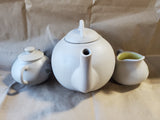 3 Piece Pigeon Forge Pottery Dogwood Tea Set